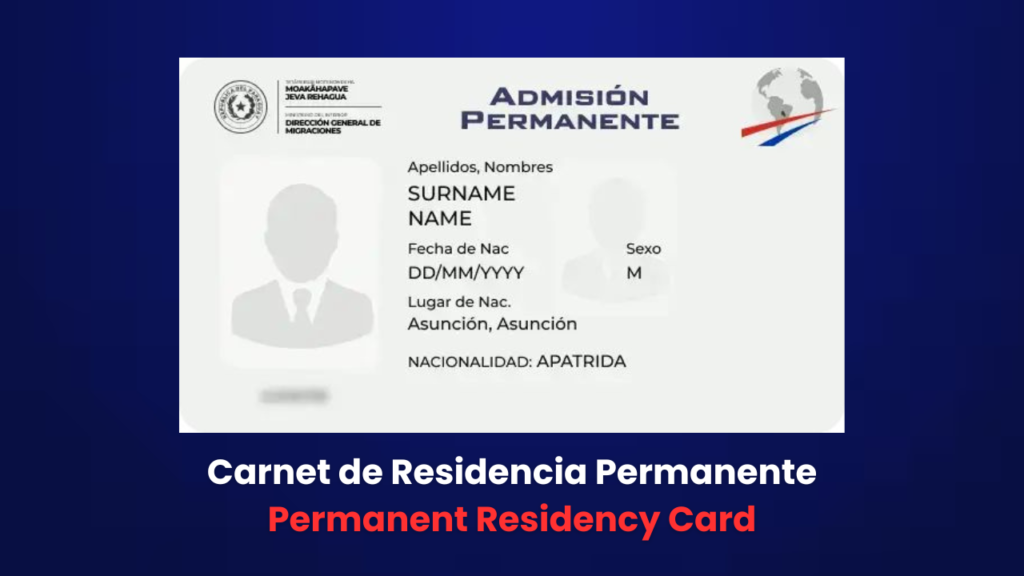 Résidence Permanente Paraguay