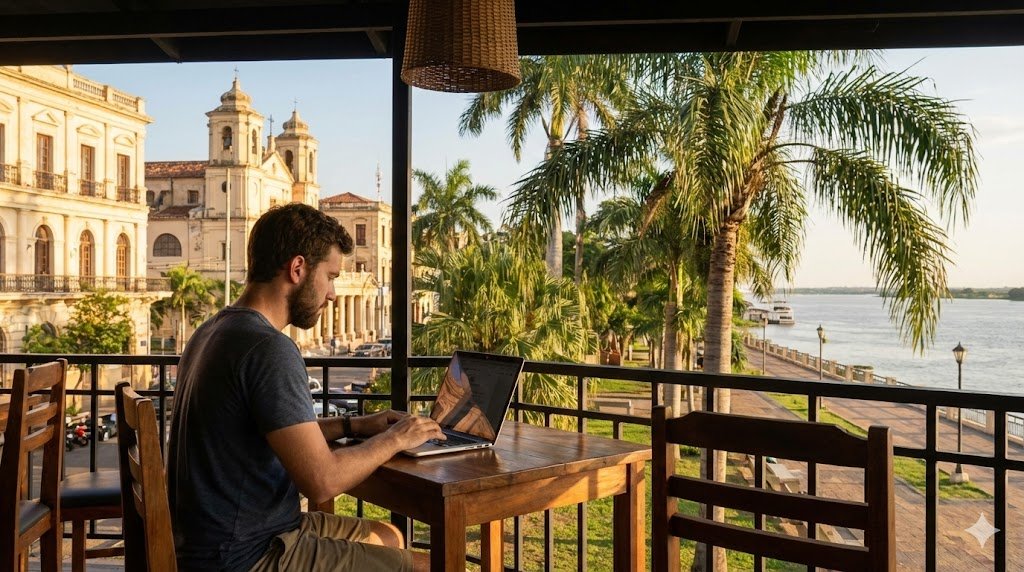 digital nomad paraguay