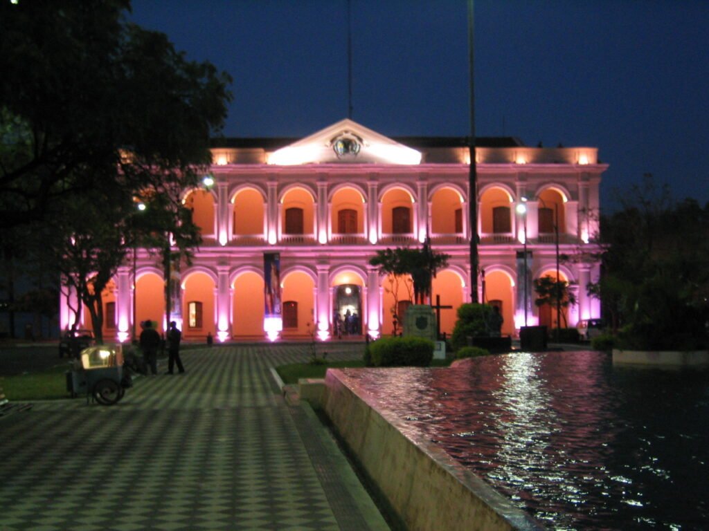 The Cabildo in Asunción, a former seat of Congress, photographed in 2004.